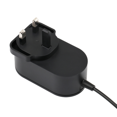 UKCA Sertifikalı İngiliz Plug Ac Dc Güç Kaynağı Duvar Adaptörü 30V 800mA