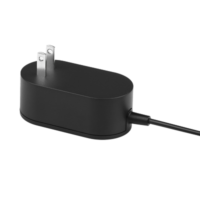 Siyah Renk 15W 10V 1A Güç Kaynağı Duvar Montaj Adaptörü ETL1310 Standardı